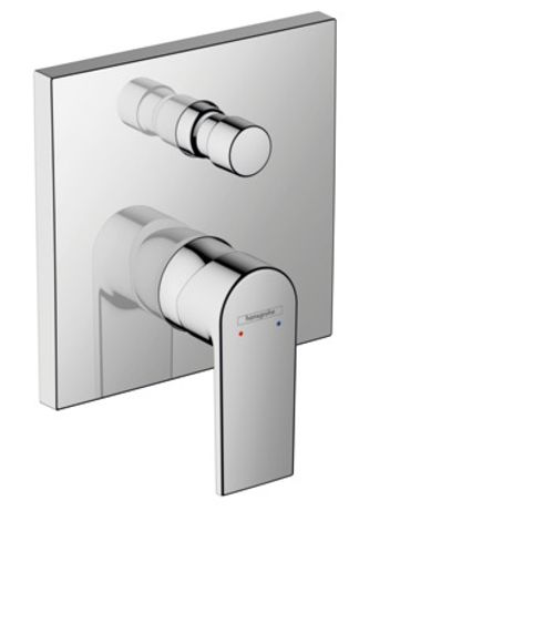 Hansgrohe-HG-Wannenmischer-Unterputz-Vernis-Shape-Fertigset-chrom-71468000 gallery number 1